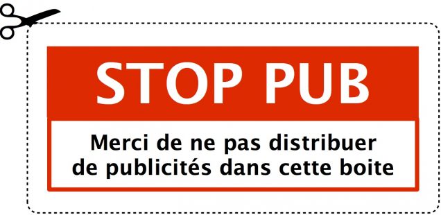 Dites STOP à la publicité. Aujourd'hui !