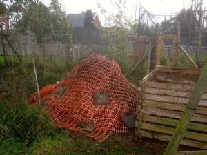 Le compost prêt à passer l'hiver